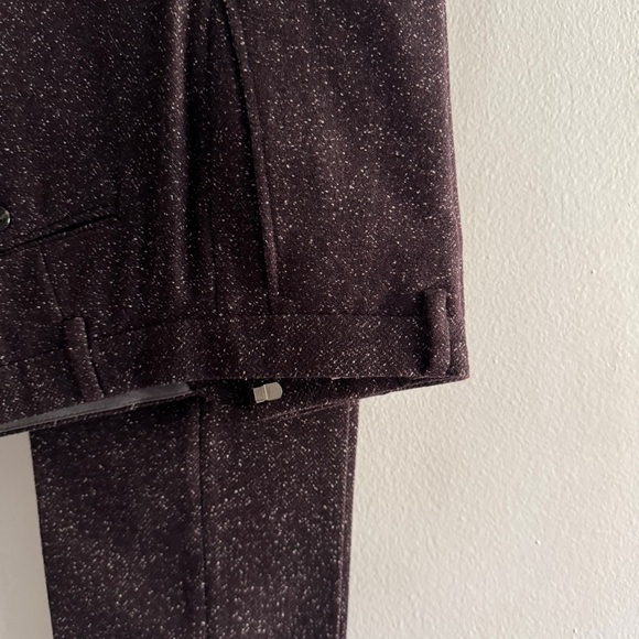 Alpaca Wool Blend Tailored Pant | 32x30 - Picture 5 of 7